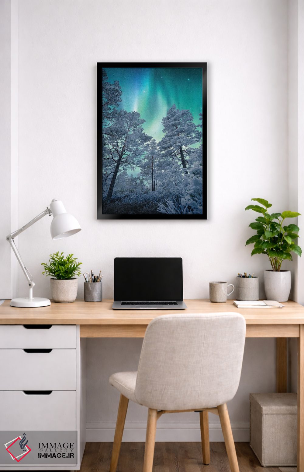 تابلو دکوراتیو جادوی زمستان اثر لاری لوهی - D5B