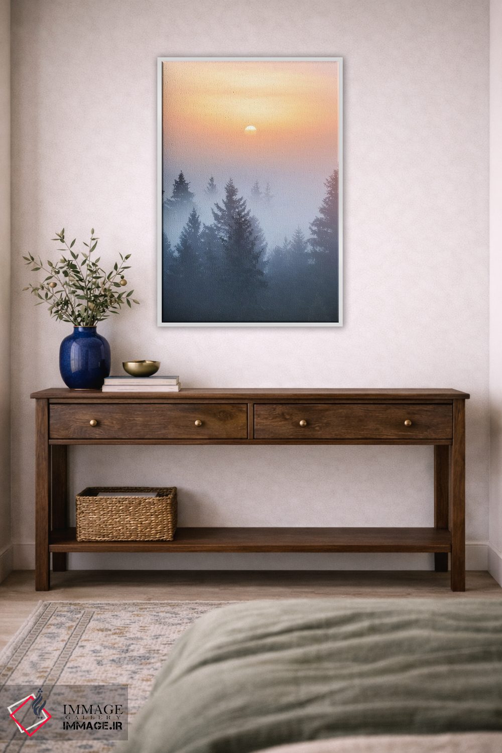 تابلو دکوراتیو مرموز اثر لاری لوهی - D3W