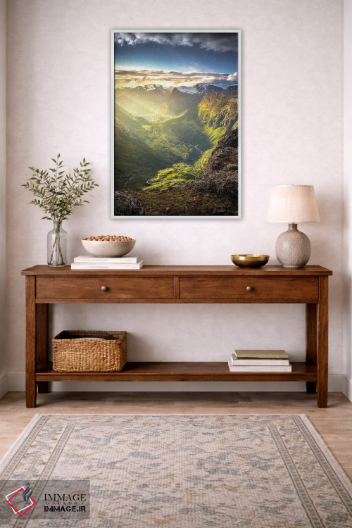 تابلو دکوراتیو دره گیرانگر اثر لاری لوهی - D4W