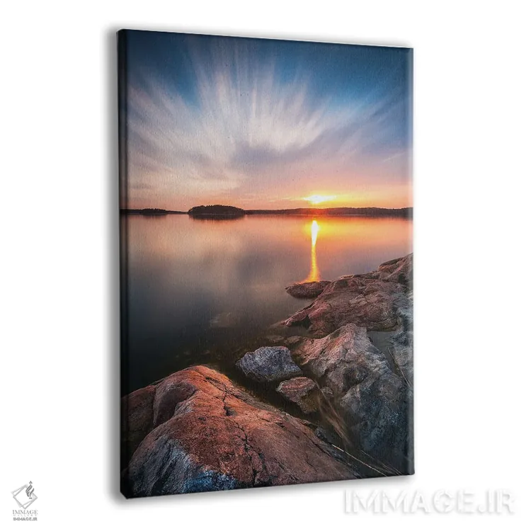 تابلو دکوراتیو ۱۷۱ ثانیه اثر لاری لوهی - نمای پرسپکتیو محصول