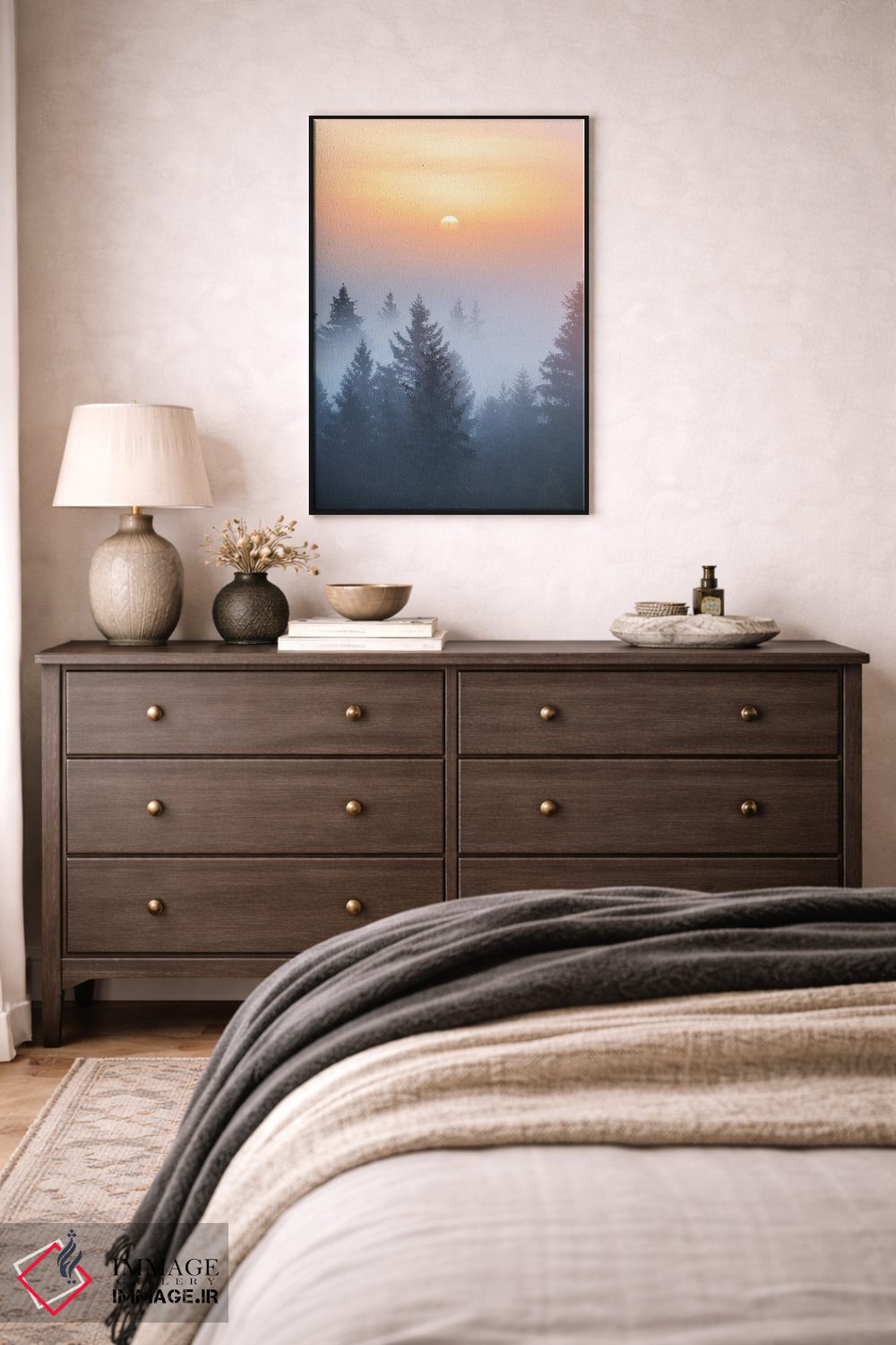 تابلو دکوراتیو مرموز اثر لاری لوهی - D4B