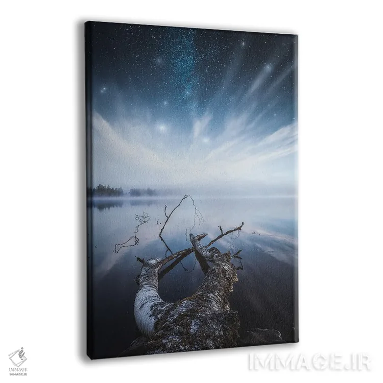 تابلو دکوراتیو چشم انداز رویایی اثر لاری لوهی - نمای پرسپکتیو محصول