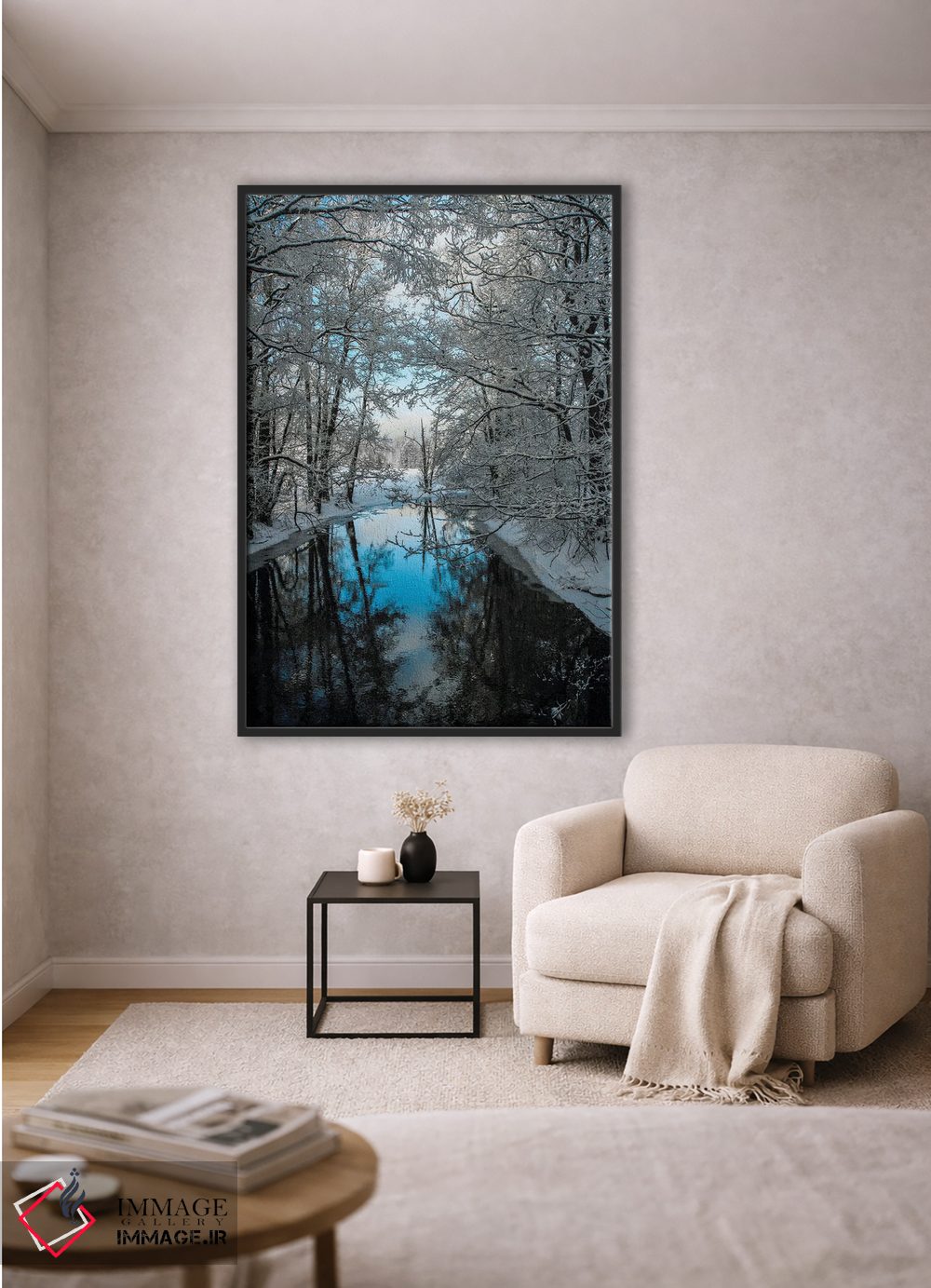 تابلو دکوراتیو روز زمستانی اثر لاری لوهی - D2B