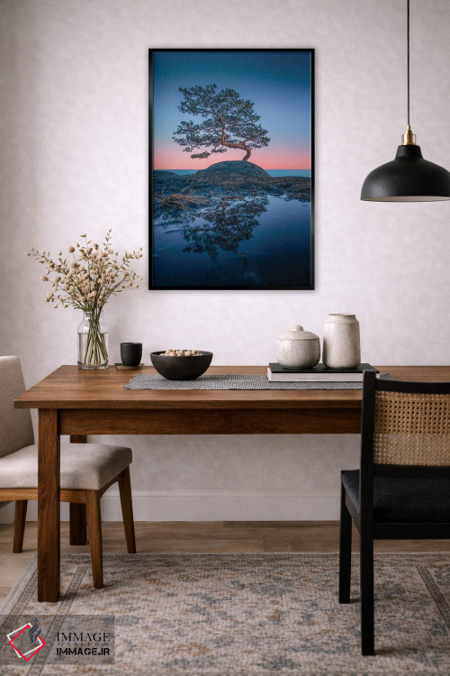 تابلو دکوراتیو بونسای اثر لاری لوهی - D5B