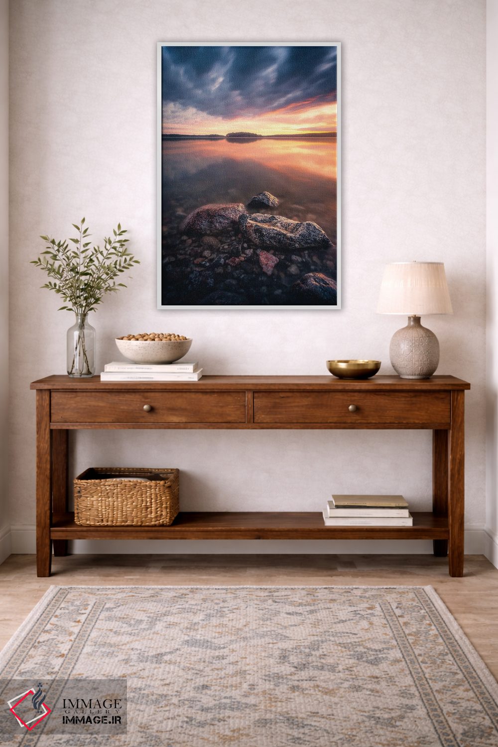 تابلو دکوراتیو تقارن اثر لاری لوهی - D3W