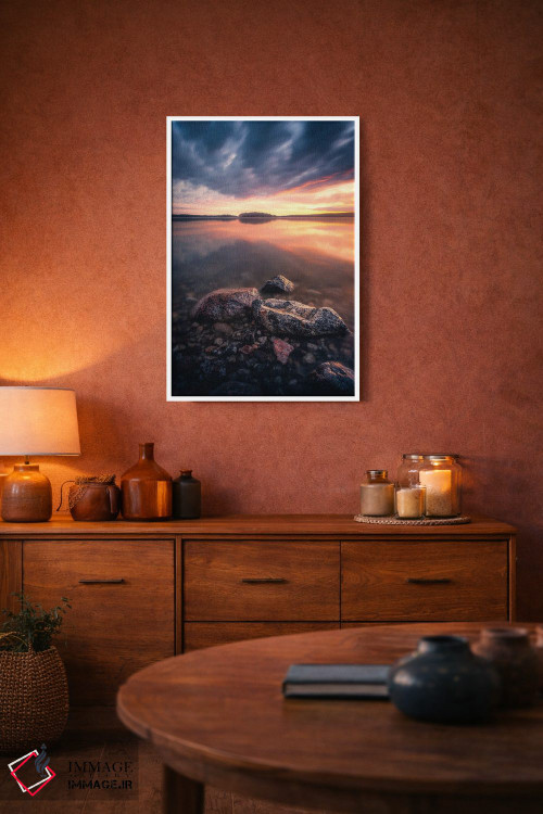 تابلو دکوراتیو تقارن اثر لاری لوهی - D4W