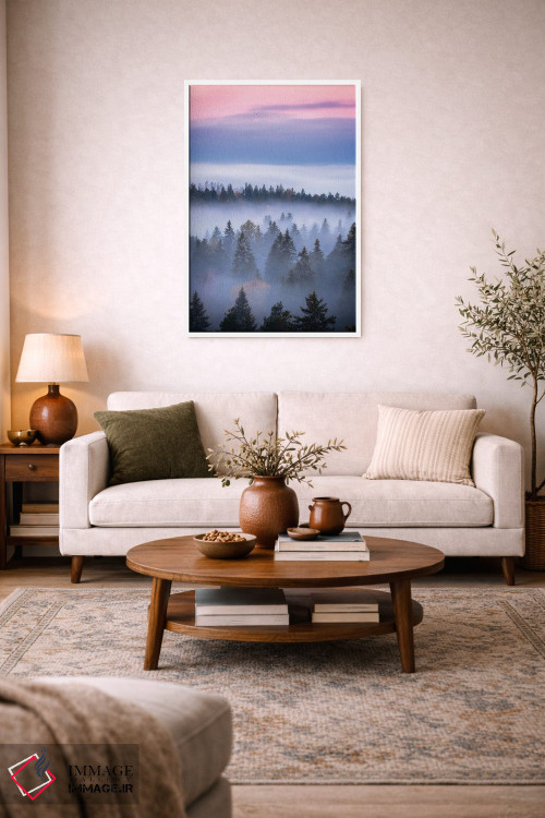 تابلو دکوراتیو لایه ها اثر لاری لوهی - D3W