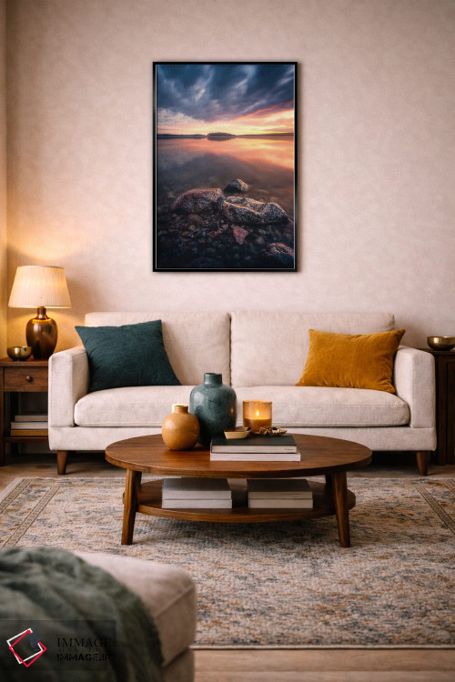 تابلو دکوراتیو تقارن اثر لاری لوهی - D6B