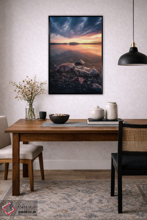 تابلو دکوراتیو تقارن اثر لاری لوهی - D5B