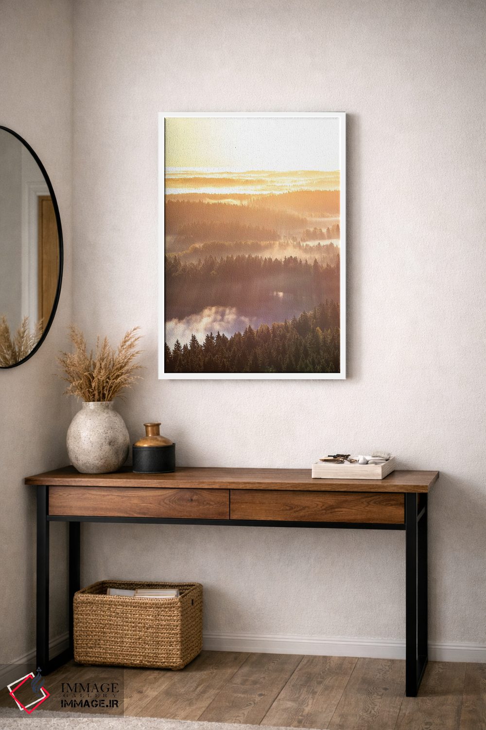 تابلو دکوراتیو پرتوهای صبحگاهی اثر لاری لوهی - D3W