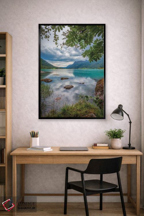 تابلو دکوراتیو روز تابستانی در نروژ اثر لاری لوهی - D2B