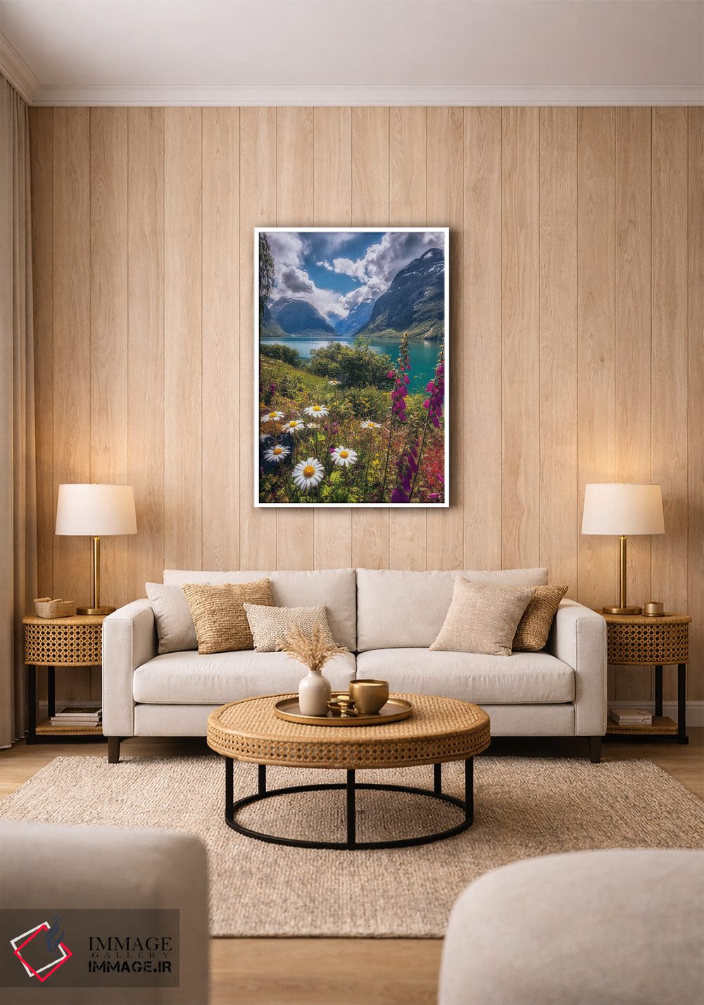 تابلو دکوراتیو روز تابستانی در لوواتنت اثر لاری لوهی - D1W