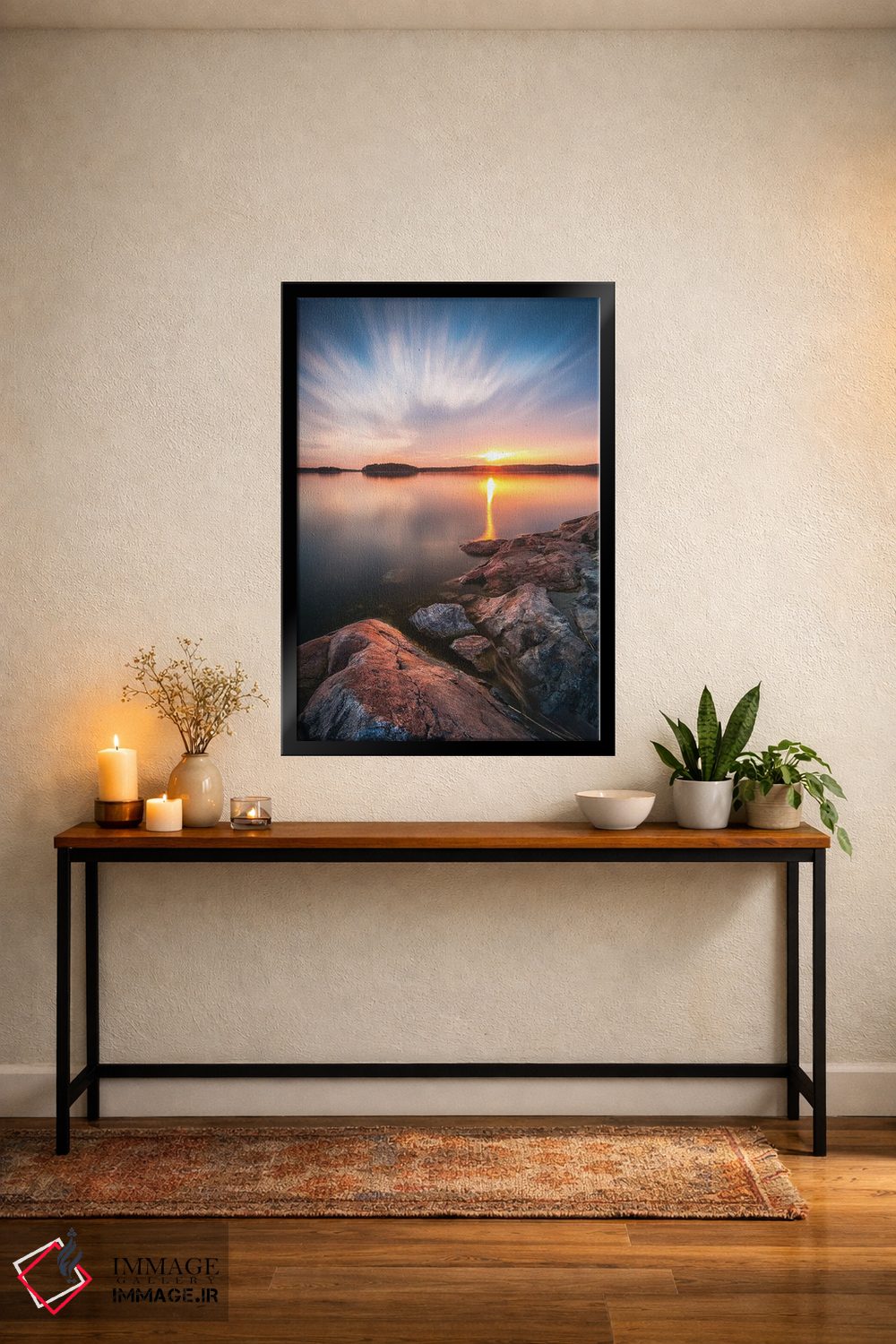 تابلو دکوراتیو ۱۷۱ ثانیه اثر لاری لوهی - D5B