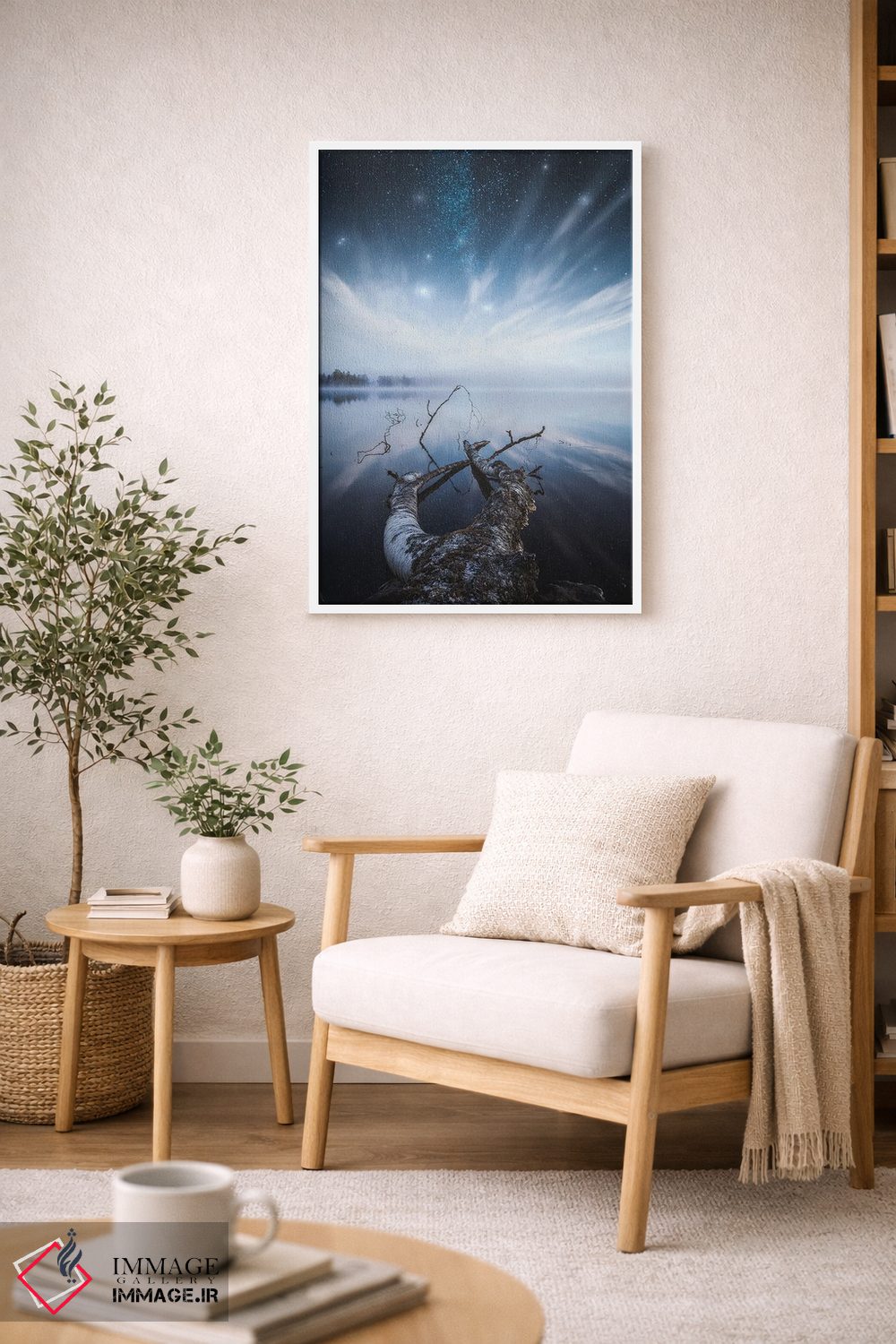 تابلو دکوراتیو چشم انداز رویایی اثر لاری لوهی - D6W