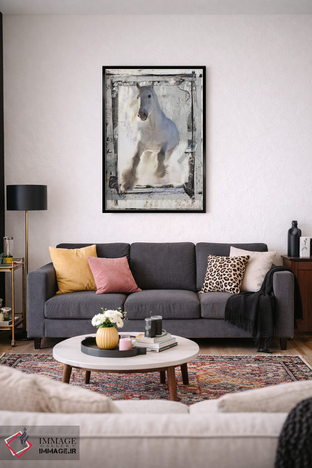 تابلو دکوراتیو ماستنگ ماکارووا اثر لوز گرافیکس - D5B