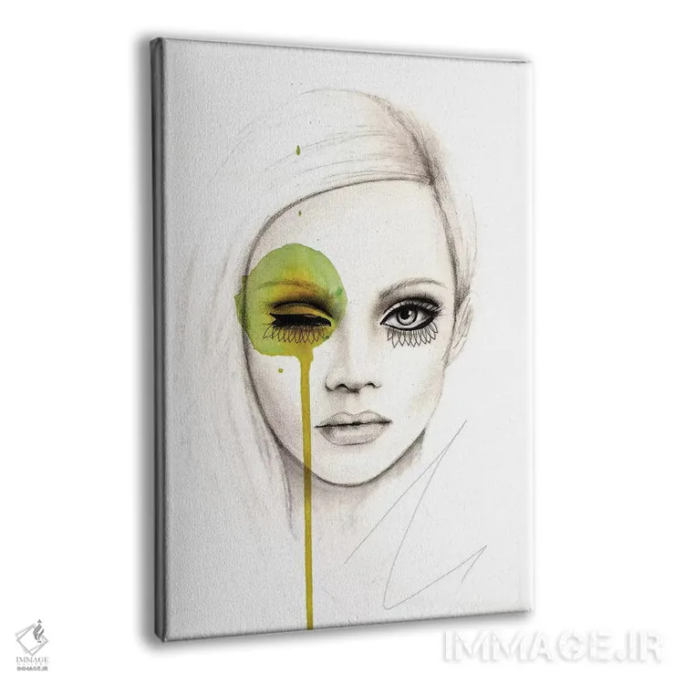 تابلو دکوراتیو ادغام شده اثر لی واینر - نمای پرسپکتیو محصول