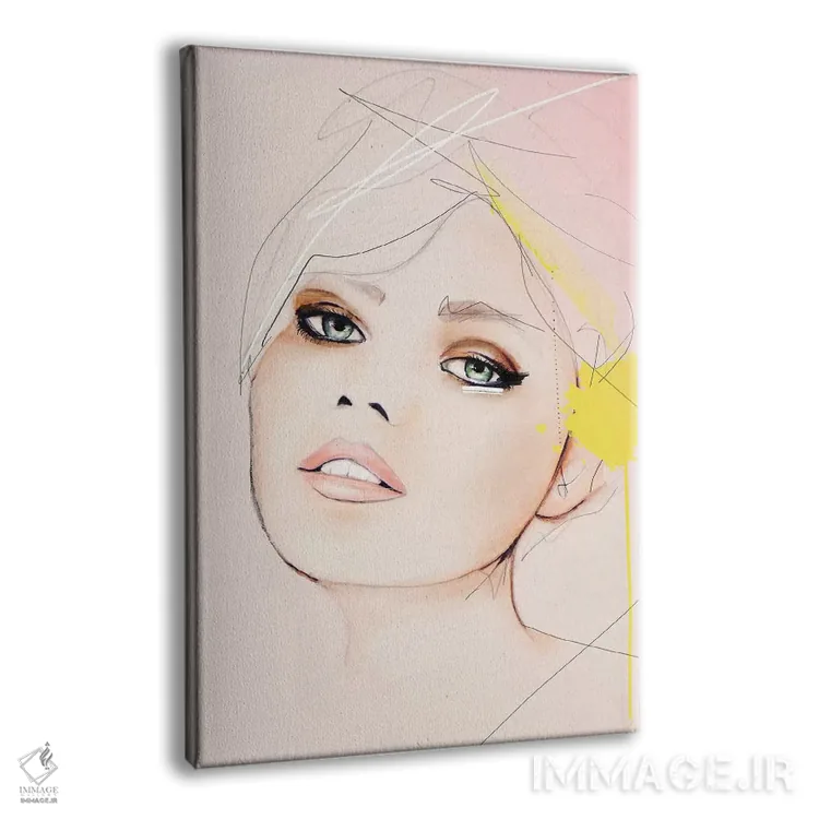 تابلو دکوراتیو در همین حین اثر لی واینر - نمای پرسپکتیو محصول