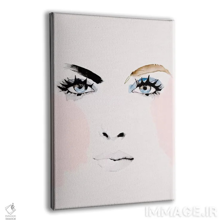 تابلو دکوراتیو شست وشو یا سرخی اثر لی واینر - نمای پرسپکتیو محصول