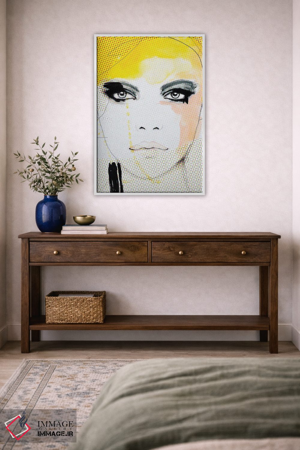 تابلو دکوراتیو حقه اثر لی واینر - D4W