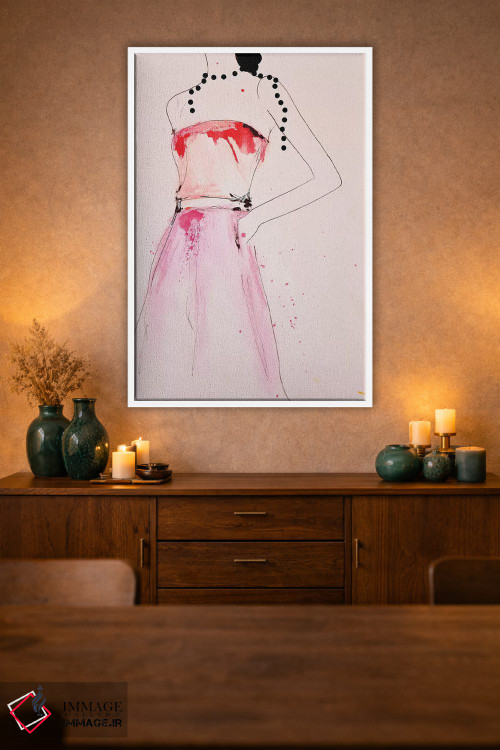 تابلو دکوراتیو درباره یک مروارید اثر لی واینر - D2W