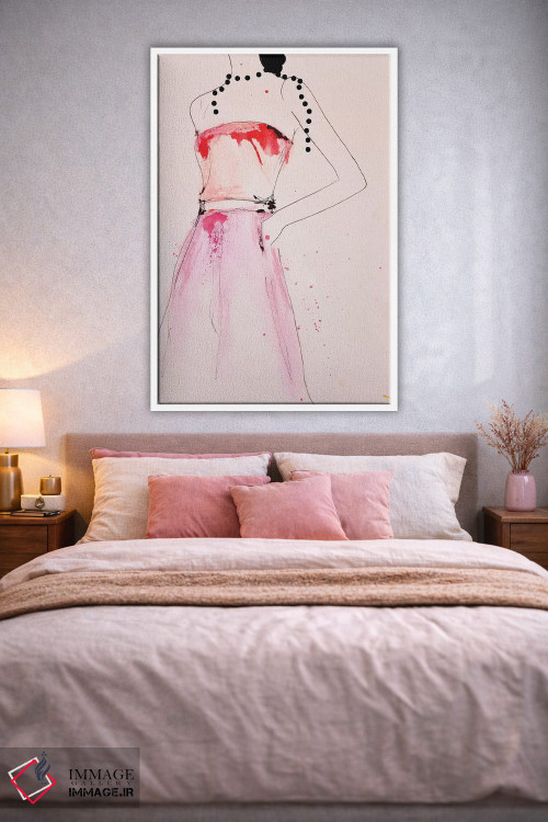 تابلو دکوراتیو درباره یک مروارید اثر لی واینر - D1W