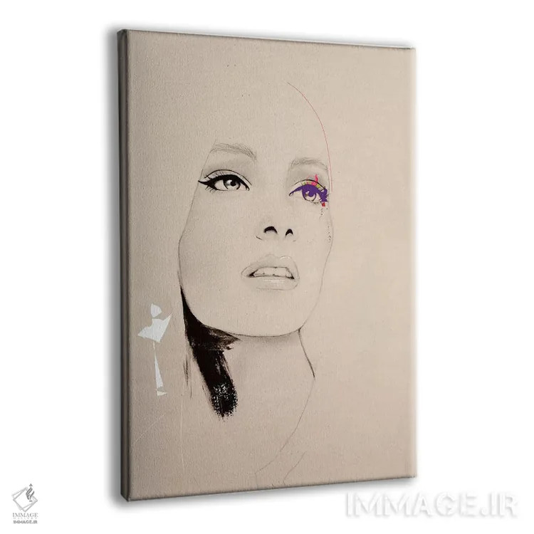 تابلو دکوراتیو پیش از نمایش اثر لی واینر - نمای پرسپکتیو محصول