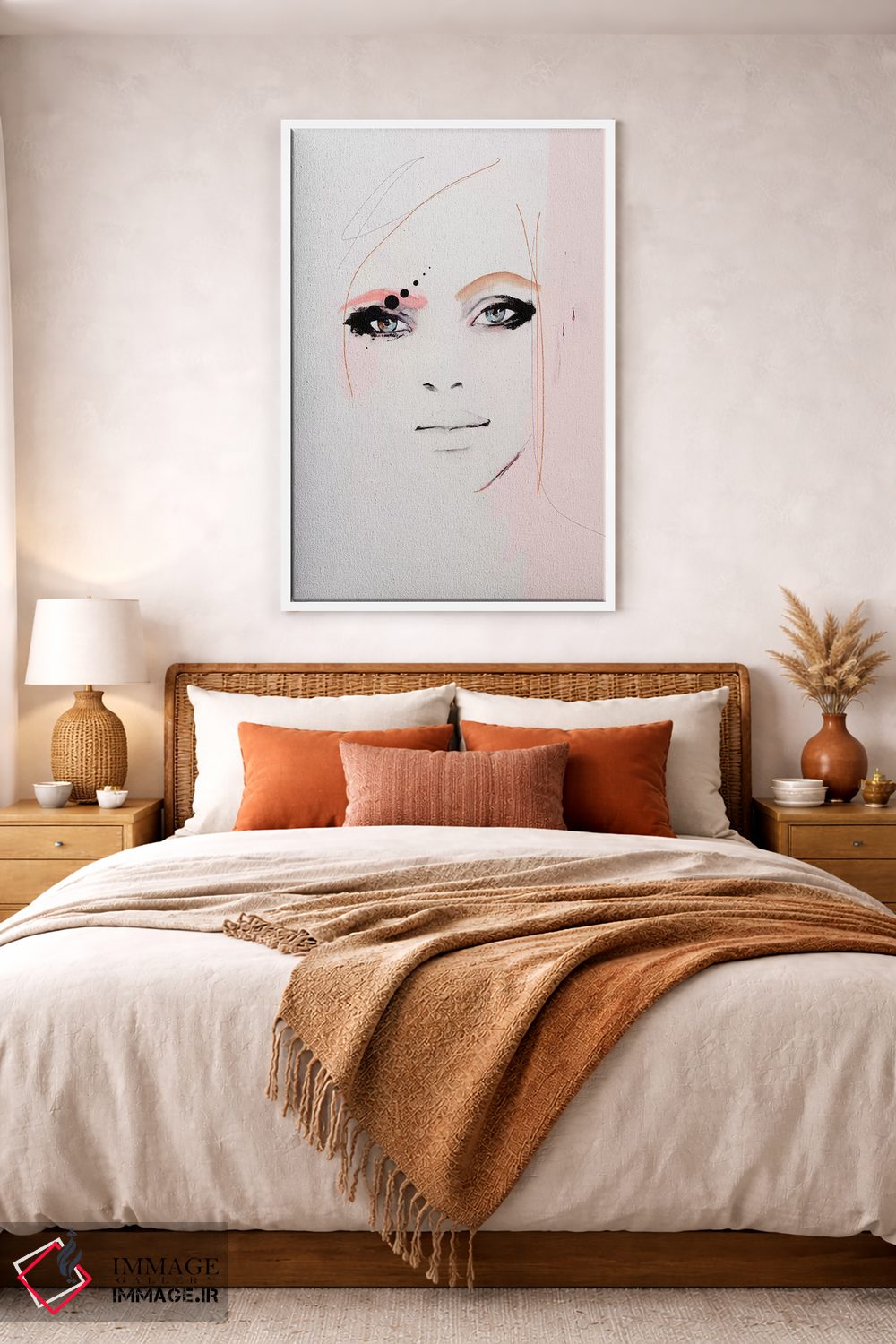 تابلو دکوراتیو بوسه بوسه اثر لی واینر - D2W