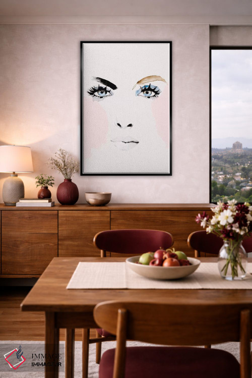 تابلو دکوراتیو شست وشو یا سرخی اثر لی واینر - D6B