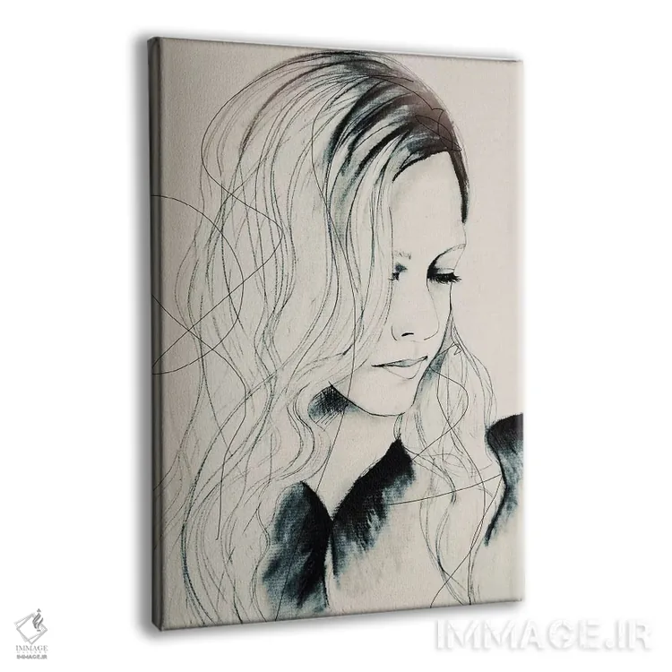 تابلو دکوراتیو شفق قطبی اثر لی واینر - نمای پرسپکتیو محصول