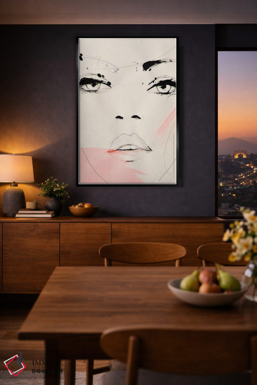 تابلو دکوراتیو اپوس سایه اثر لی واینر - D2B