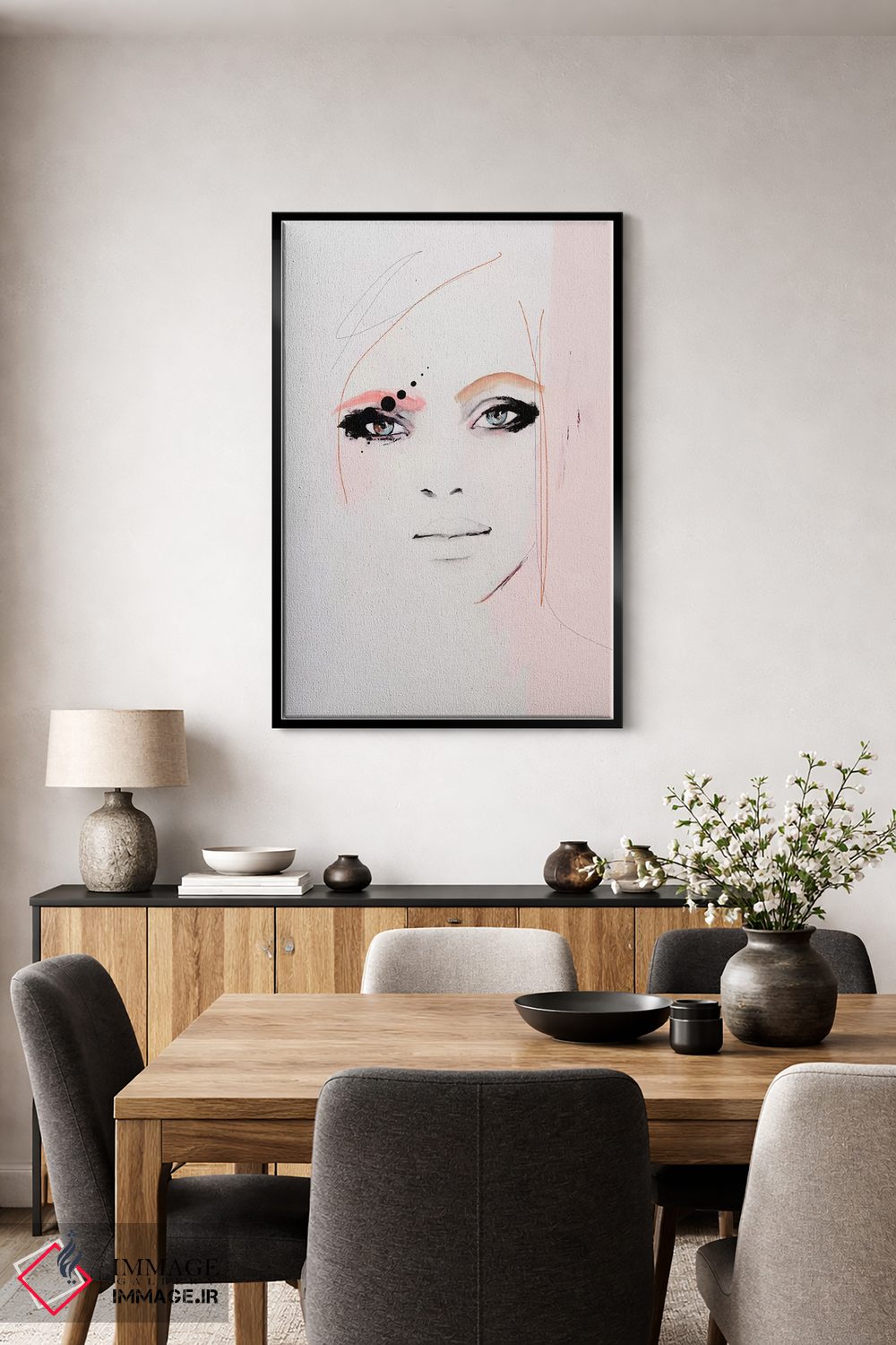 تابلو دکوراتیو بوسه بوسه اثر لی واینر - D4B