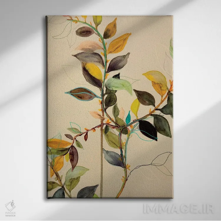 تابلو دکوراتیو بید اثر لی واینر - نمای روبهرو روی دیوار