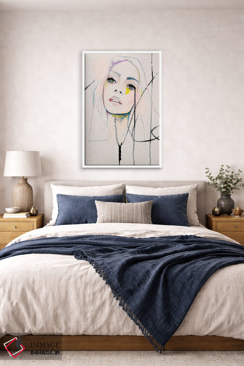 تابلو دکوراتیو شور و شعف ترمیم شده اثر لی واینر - D4W