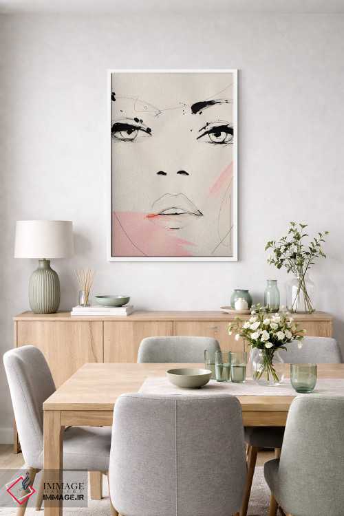 تابلو دکوراتیو اپوس سایه اثر لی واینر - D6W