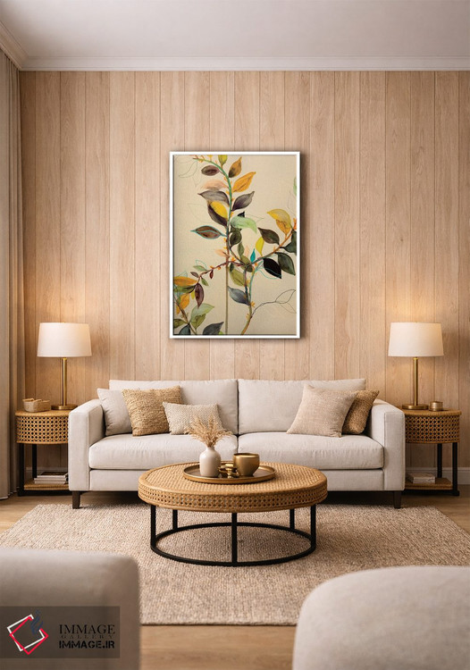 تابلو دکوراتیو بید اثر لی واینر - D1W