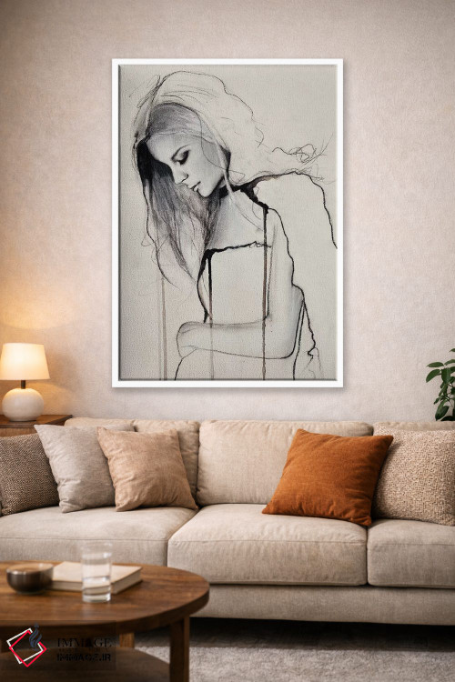 تابلو دکوراتیو کم رنگ شدن اثر لی واینر - D1W