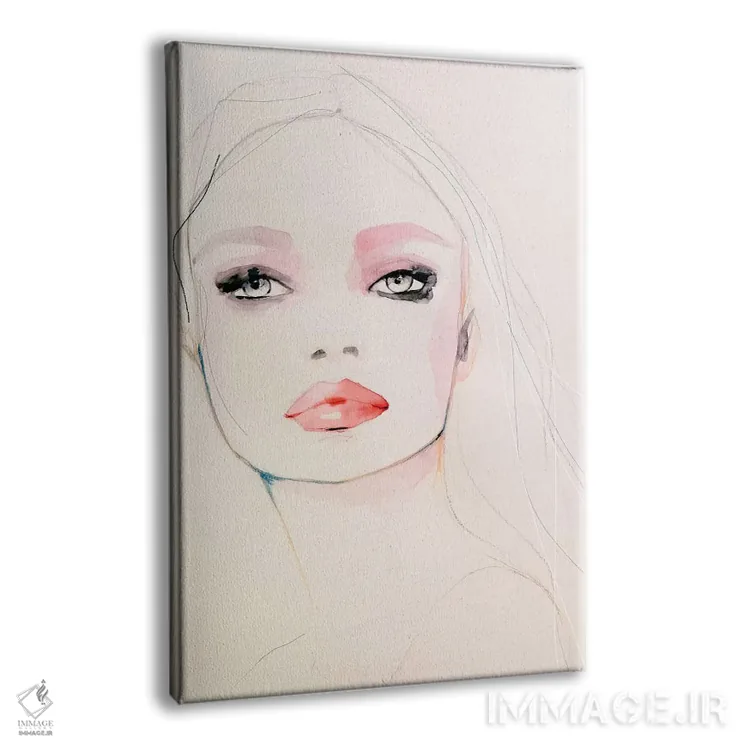 تابلو مدرن مروارید اثر لی واینر - نمای پرسپکتیو محصول