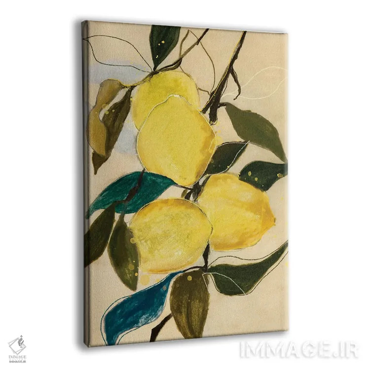تابلو دکوراتیو مطالعه لیمو I اثر لی واینر - نمای پرسپکتیو محصول