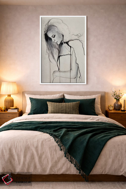 تابلو دکوراتیو کم رنگ شدن اثر لی واینر - D2W