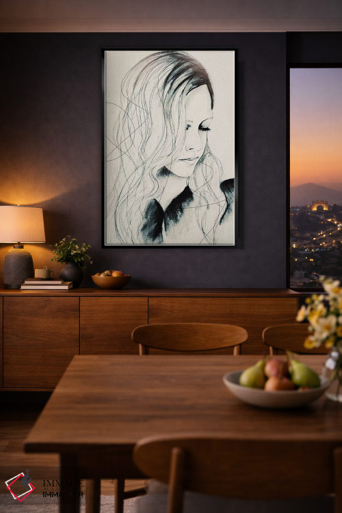 تابلو دکوراتیو شفق قطبی اثر لی واینر - D1B