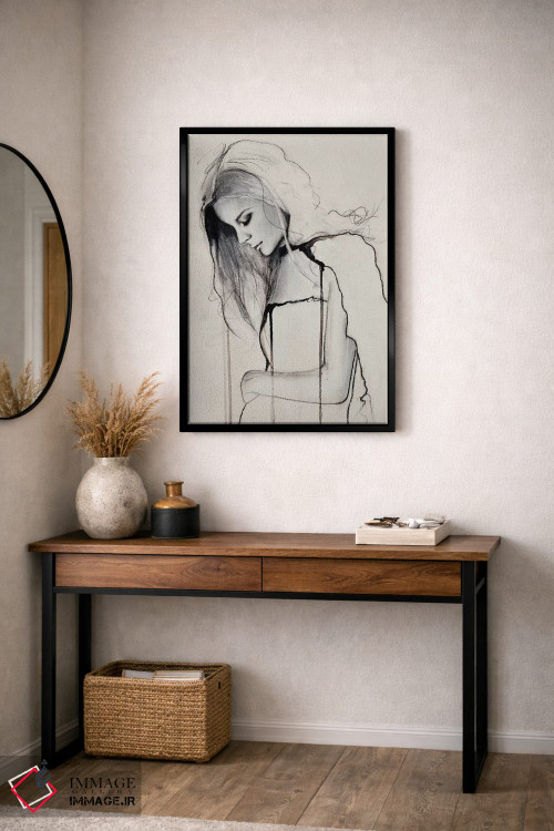 تابلو دکوراتیو کم رنگ شدن اثر لی واینر - D4B