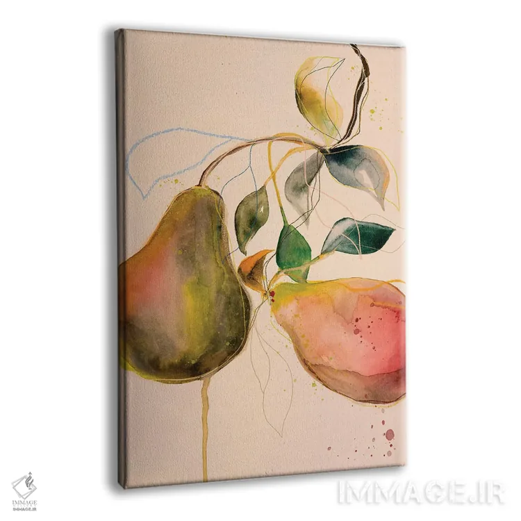 تابلو دکوراتیو گلابی I اثر لی واینر - نمای پرسپکتیو محصول