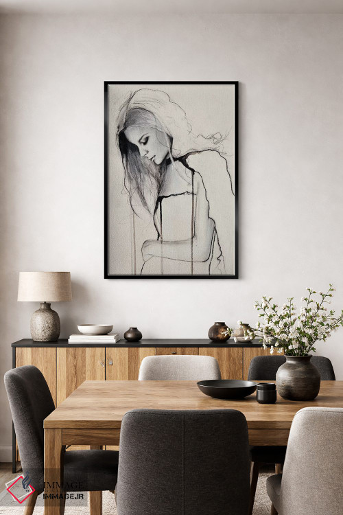 تابلو دکوراتیو کم رنگ شدن اثر لی واینر - D5B