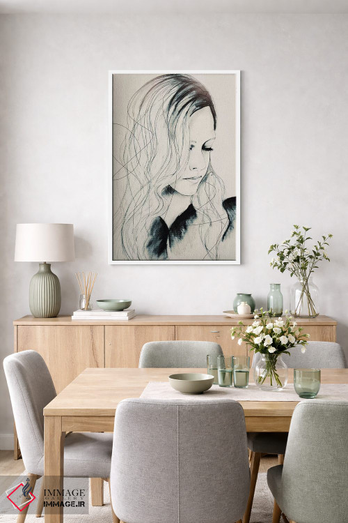 تابلو دکوراتیو شفق قطبی اثر لی واینر - D6W