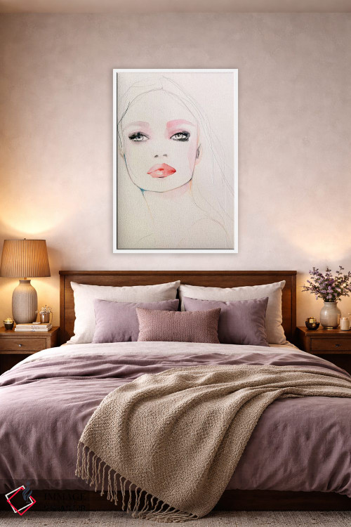 تابلو مدرن مروارید اثر لی واینر - D2W