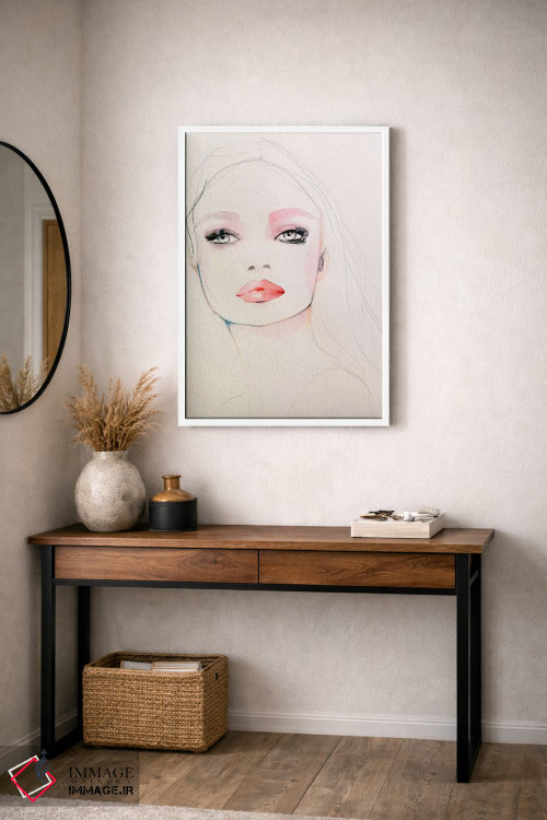 تابلو مدرن مروارید اثر لی واینر - D3W