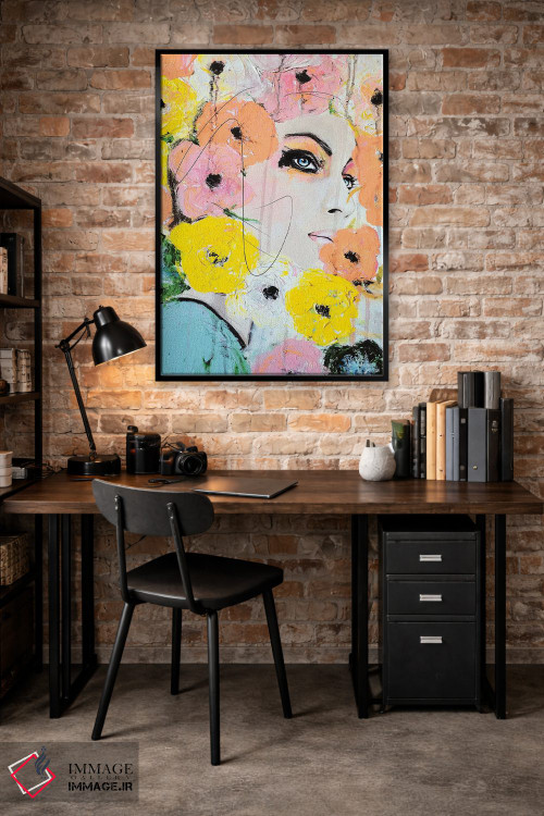 تابلو دکوراتیو برخورد کردن اثر لی واینر - D4B