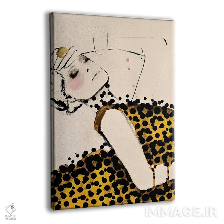 تابلو دکوراتیو جریان اثر لی واینر - نمای پرسپکتیو محصول