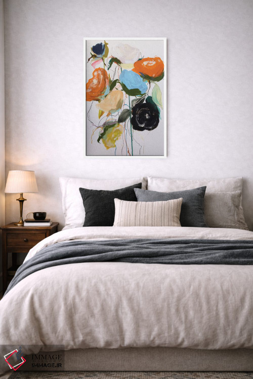 تابلو انتزاعی بدون باد اثر لی واینر - D4W