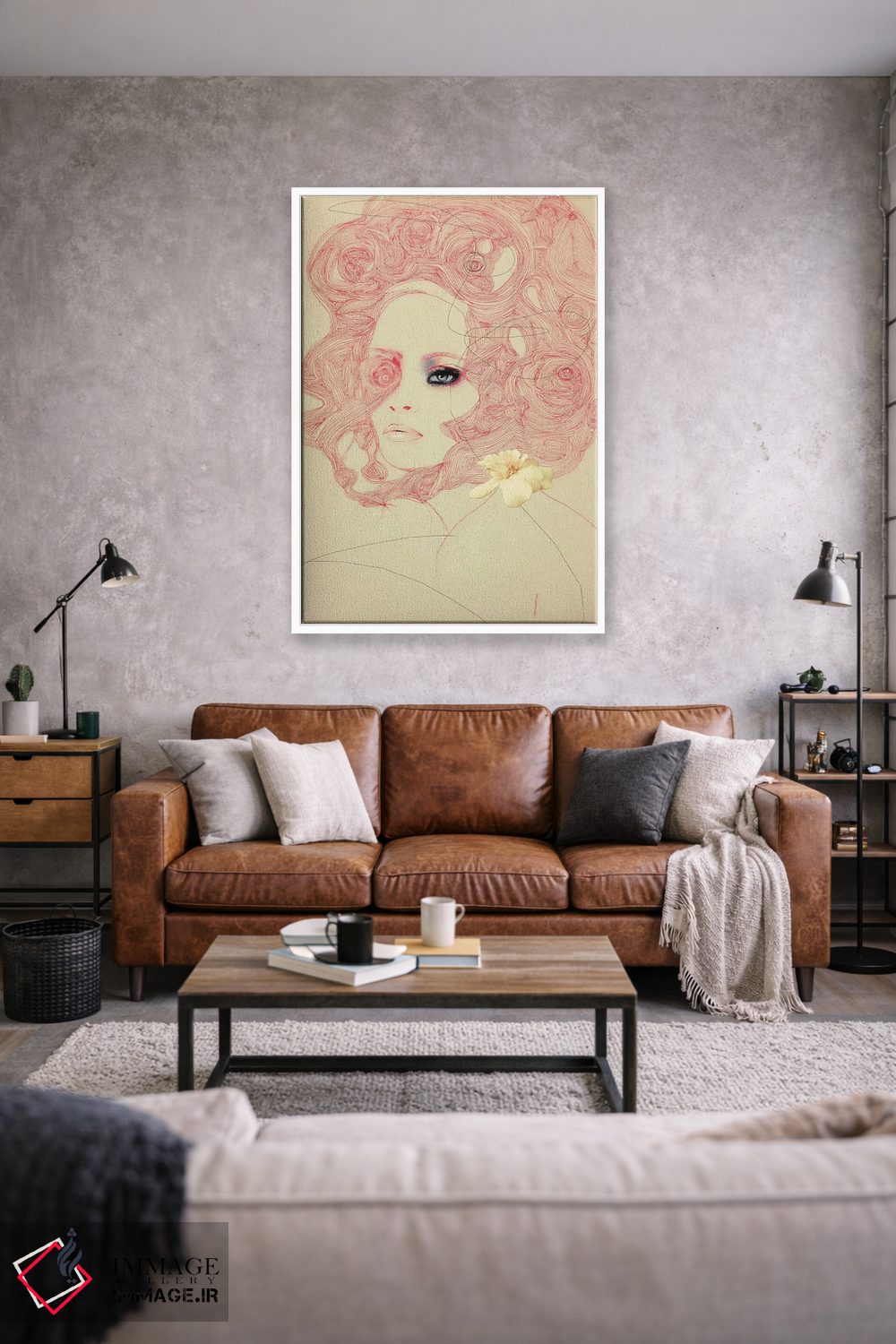 تابلو دکوراتیو جیرجیرک اثر لی واینر - D1W